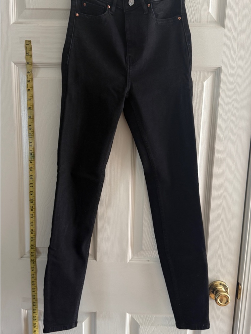 Mango Black Soho High-Rise Skinny Jeans